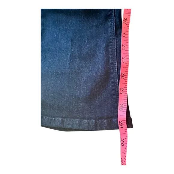 Wit & Wisdom Dark Wash Flare Jeans - Size 10P - Picture 6 of 8